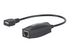 Manhattan USB-A Line Extender, for use with RJ45 network cable (not included), extends USB Device up to 60m, bus power, Cat5e/Cat6/Cat6A RJ45 network cables suitable, Black, Three Year Warranty, Blister