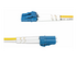 StarTech.com 30m (98.4ft) LC to LC (UPC) OS2 Single Mode Duplex Fiber Optic Cable, 9/125µm, Laser Optimized, 10G, Bend Insensitive, Low Insertion Loss