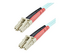 StarTech.com 1m (3ft) LC/UPC to LC/UPC OM3 Multimode Fiber Optic Cable, Full Duplex 50/125Âµm Zipcord Fiber Cable, 100G Networks, LOMMF/VCSEL, <0.3dB Low Insertion Loss