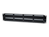 Intellinet Patch Panel, Cat5e, UTP, 48-Port, 2U, Black