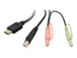 IOGEAR G2L802U - video/USB/ljud-kabel