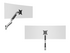 Multibrackets M VESA Gas Lift Arm Wall Single monteringssats