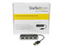 StarTech.com Bärbar USB 2.0-hubb med 4 portar och inbyggd kabel