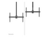 Neomounts CL35-440BL16L monteringssats