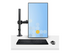 StarTech.com Laptop Desk Mount, Monitor and Laptop Mount for Desk, Displays 34in (8kg/17.6lb) & Laptops (4.5kg/9.9lbs), Adjustable & Articulating VESA Laptop Tray Arm