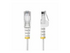 StarTech.com 10m White Slim CAT6 Ethernet Cable, Snagless, 28AWG, LSZH