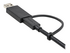 StarTech.com 1 m USB-C-kabel med USB-A-adapterdongel