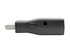 Eaton Tripp Lite Series Compact HDMI to VGA Adapter with Audio (M/F), 1920 x 1200 (1080p) @ 60 Hz