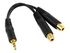 StarTech.com 6 in. 3.5mm Audio Splitter Cable