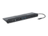 Manhattan USB-C Dock/Hub with Card Reader and MST, Ports (x9): Audio 3.5mm, DisplayPort, Ethernet, HDMI, USB-A (x3), USB-C and VGA, With Power Delivery (100W) to USB-C Port (Note add USB-C wall charger and USB-C cable needed),All Ports can be used at the same time