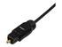 StarTech.com 15 ft Thin Toslink Digital Optical SPDIF Audio Cable