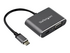 StarTech.com USB C Multiport Video Adapter, USB-C to 4K 60Hz Mini DisplayPort 1.2 or 1080p VGA Monitor Adapter, USB Type-C 2-in-1 MDP HBR2 HDR/VGA Display Converter, Works w/ Thunderbolt 3