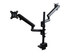 StarTech.com Desk Mount Dual Monitor Arm, Full Motion Monitor Mount for 2x VESA Displays up to 32" (up to 17lb/8kg), Ergonomic Vertical Stackable Arms, Articulating, Height Adjustable