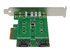 StarTech.com 3-port M.2 SSD (NGFF) Adapter Card