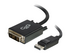 C2G 2m DisplayPort to Single Link DVI-D Adapter Cable M/M