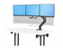 StarTech.com Crossbar Triple Monitor Desk Mount, VESA 75x75/100x100 monteringssats