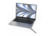 Compulocks Ledge Lock Adapter for MacBook Air 13" M2-M4 with Keyed Lock Silver
