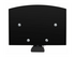 StarTech.com Dual Floating Wall-Mounted AV Shelves, Adjustable Height Shelf For Under TV, Organize A/V Equipment On Black Tempered Glass Shelves hylla
