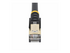 StarTech.com 7.5m CAT6A Ethernet Cable, 10 Gigabit Shielded Snagless RJ45 100W PoE Patch Cord, CAT 6A 10GbE STP Network Cable w/Strain Relief, Black, UL Certified Wiring/TIA