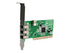 StarTech.com PCI 1394a FireWire-kortadapter med 4 portar – 3 externa 1 intern