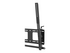 StarTech.com Portrait/Vertical TV Wall Mount, Heavy Duty TV Wall Mount, 40-55 inch VESA TV (110lb/50kg), Tilting Low Profile Digital Signage Television Mount with Lockable Security Bar