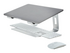 StarTech.com Laptop Stand for Desk, 5kg/11lb, Aluminum, Silver, Ergonomic