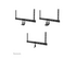 Neomounts AV50-500BL monteringssats