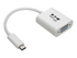 Eaton Tripp Lite Series USB C to VGA Video Adapter Converter1080p, M/F, USB Type C to VGA, USB-C to VGA, USB Type-C to VGA 6in