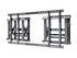 Multibrackets M Push HD 1600 XL monteringssats