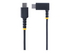 StarTech.com 1ft (30cm) USB C Charging Cable Right Angle, 60W PD 3A, Heavy Duty Fast Charge USB-C Cable, USB 2.0 Type-C, Durable and Rugged Aramid Fiber, S20/iPad/Pixel