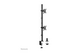 Neomounts FPMA-D550DV monteringssats