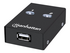 Manhattan USB-A Automatic Sharing Switch, 2x USB-B Ports, 480 Mbps (USB 2.0), Dual Control (Auto-Sensing or Manual), Bus Powered, Hi-Speed USB, inc 1x 1.5m USB-A to USB-B cable, Black, Three Year Warranty, Blister