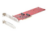 StarTech.com Dual M.2 PCIe SSD Adapter Card, x8 / x16 Dual NVMe or AHCI M.2 SSD to PCI Express 4.0, Up to 7.8GBps/Drive, For 2242/2260/2280/22110mm PCIe M-Key M2 SSDs, Bifurcation Required