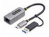 StarTech.com 2.5GbE USB-C to Ethernet Adapter with USB-A Converter