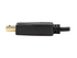 Eaton Tripp Lite Series USB-C to DisplayPort Bi-Directional Active Adapter Cable (M/M), 4K 60 Hz, HDR, Locking DP Connector, 6 ft. (1.8 m)