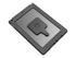 Compulocks Universal Tablet Magnetic Mount, VESA Compatible monteringskomponent