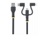 StarTech.com 3.3ft USB Multi Charging Cable, Lightning/Micro-USB/Type-C