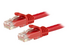 StarTech.com 50cm CAT6 Ethernet Cable, 10 Gigabit Snagless RJ45 650MHz 100W PoE Patch Cord, CAT 6 10GbE UTP Network Cable w/Strain Relief, Red, Fluke Tested/Wiring is UL Certified/TIA