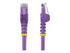 Startech 75ft CAT6 Ethernet Cable, 10 Gigabit Snagless RJ45 650MHz 100W PoE Patch Cord, CAT 6 10GbE UTP Network Cable w/Strain Relief, Purple, Wiring is UL Certified/TIA