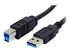 StarTech.com 10 ft Black SuperSpeed USB 3.0 Cable A to B