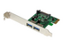 StarTech.com PCI Express (PCIe) SuperSpeed USB 3.0-kortadapter med 2 portar och UASP – SATA-ström