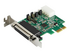 StarTech.com 4-portars PCI Express RS232-seriellt adapterkort