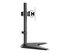 Manhattan TV & Monitor Mount, Desk, Tilt/Swivel/Rotation, 1 screen, Screen Sizes: 10-27", Black, Stand Assembly, VESA 75x75 to 100x100mm, Max 7kg, Lifetime Warranty ställ