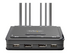 StarTech.com 2-Port Dual-Monitor DisplayPort Cable KVM Switch, 4K 60Hz, Compact KVM with 5ft/1.5m USB-A/DisplayPort/Audio Integrated Cables, Bus Powered