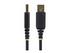 StarTech.com 1ft/30cm USB to Null Modem Serial Adapter Cable, FTDI, RS232