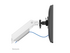 Neomounts NEXT One DS65S-950WH2 monteringssats