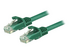StarTech.com 7m CAT6 Ethernet Cable, 10 Gigabit Snagless RJ45 650MHz 100W PoE Patch Cord, CAT 6 10GbE UTP Network Cable w/Strain Relief, Green, Wiring is UL Certified/TIA