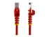 StarTech.com 0.5m Red Cat5e / Cat 5 Snagless Ethernet Patch Cable 0.5 m