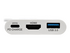 Eaton Tripp Lite Series USB C to HDMI Multiport Video Adapter Converter 1080p w/ USB-A Hub & USB-C PD Charging, Thunderbolt 3 CompatibleUSB Type C to HDMI, USB-C to HDMI, USB Type-C to HDMI