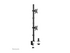 Neomounts FPMA-D550DV monteringssats